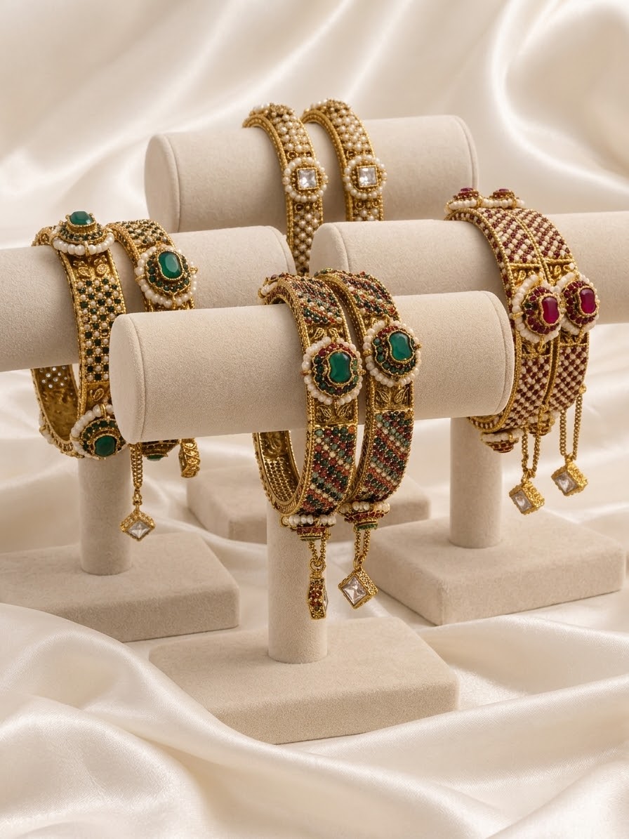 Heritage Kara & Bangles set