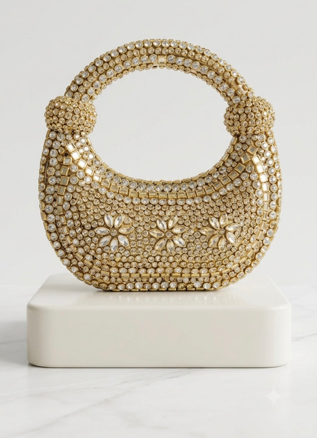 Kundan Handle Clutch