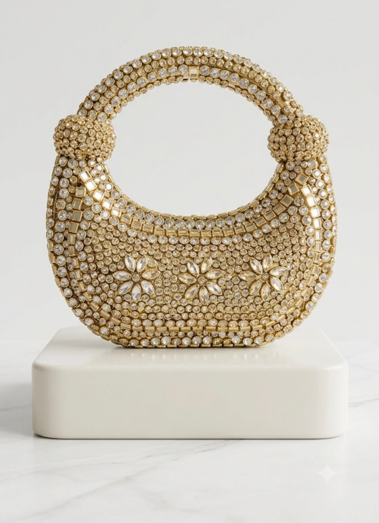 Kundan Handle Clutch