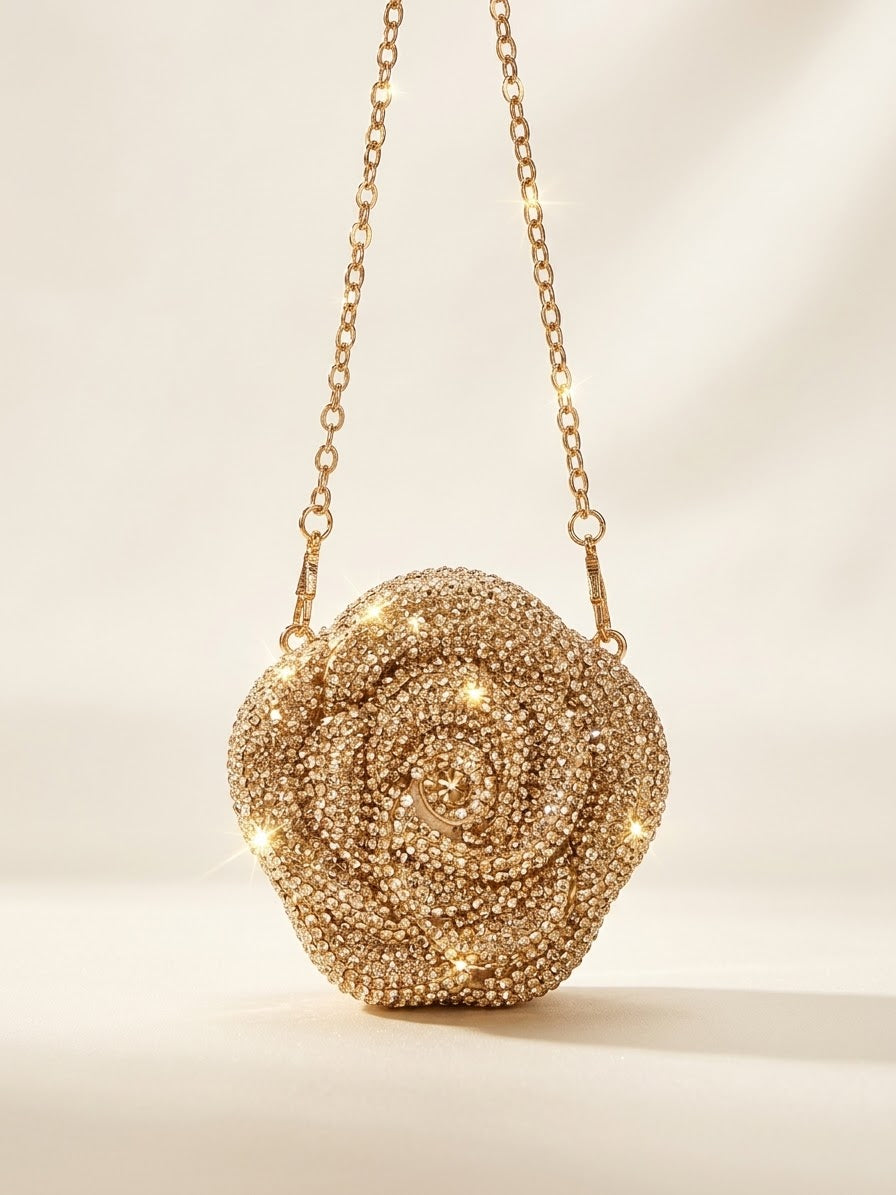 Mini Gold rose sparkles