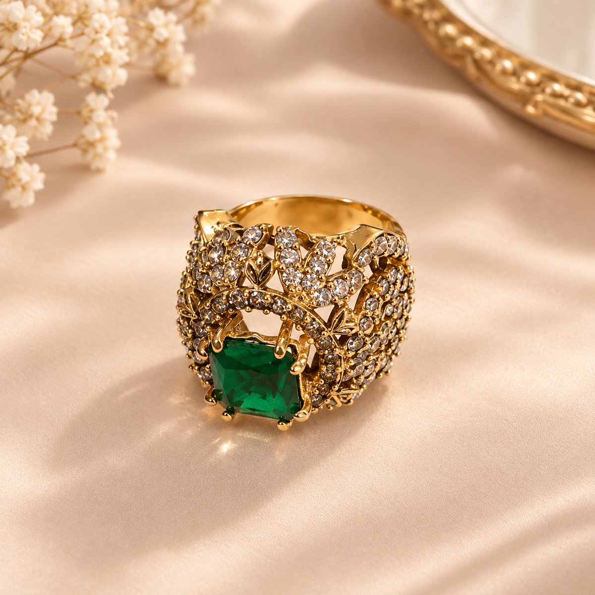 Emerald Royal Ring
