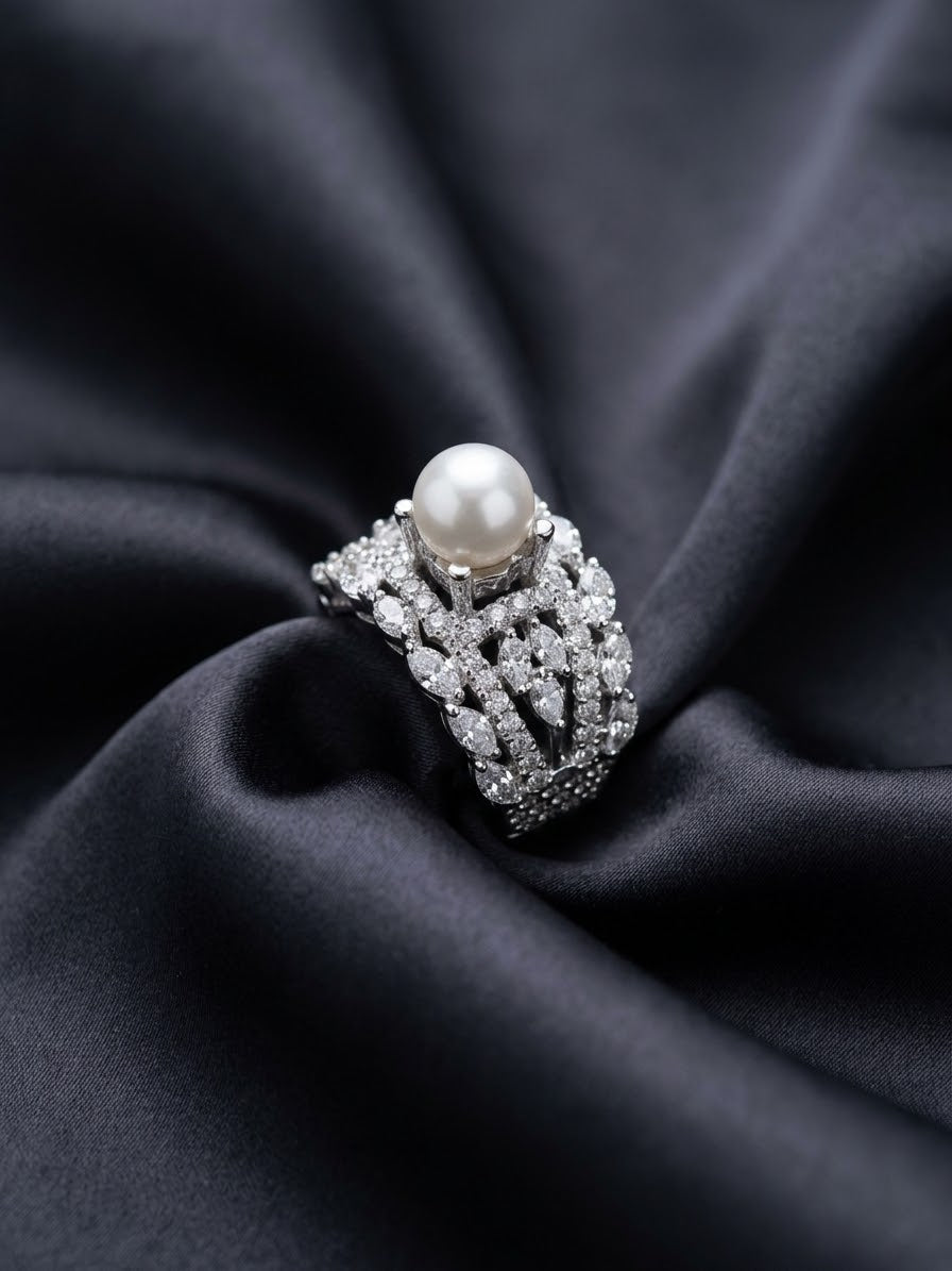Statement Pearl Ring