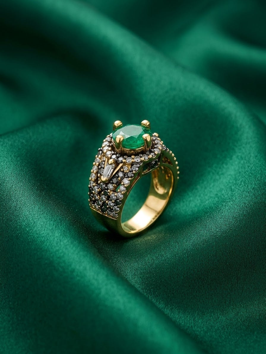 Emerald Sultan Ring